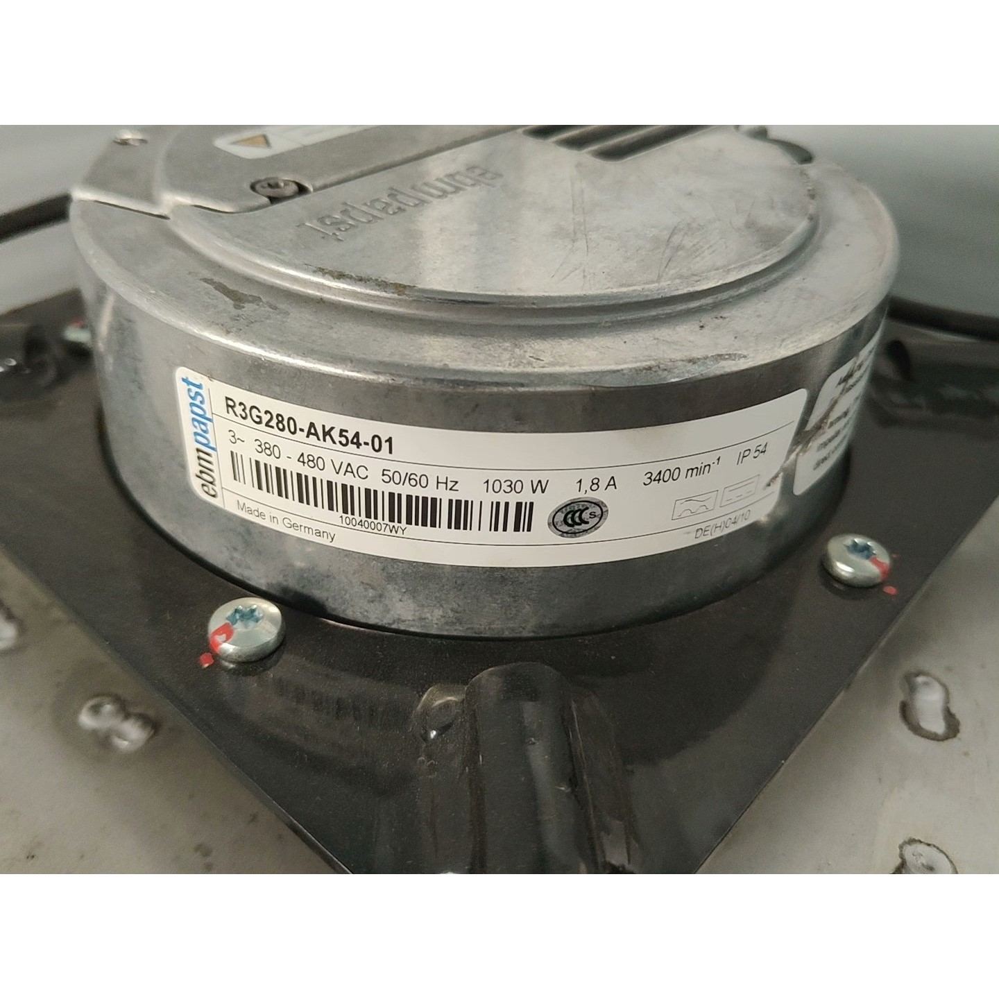 EBM风机R3G355-AM29-71拆机