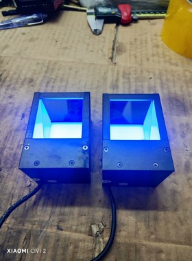P-C0L-40-B8 蓝色视学光源,拆机的,成好,镜面干净