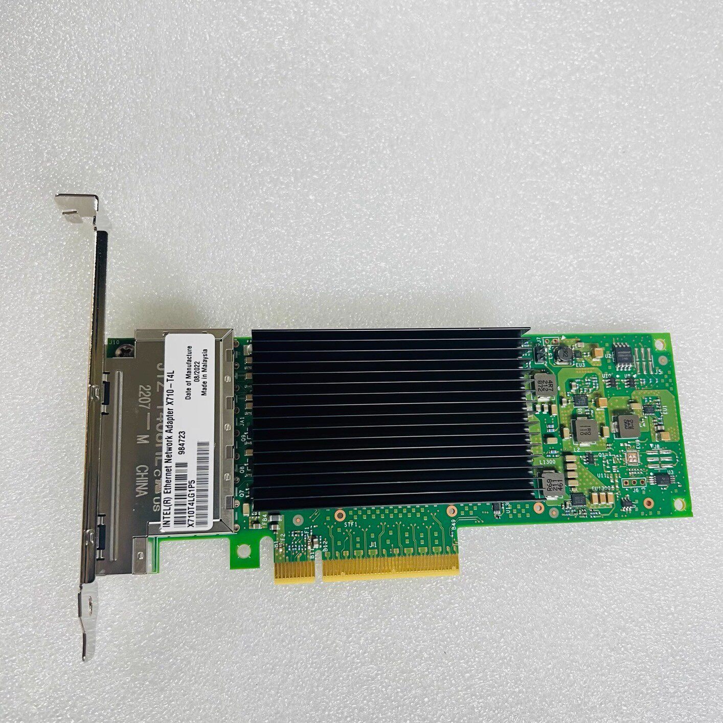 原装Intel X710-T4L 10G万兆四口电口网卡 X