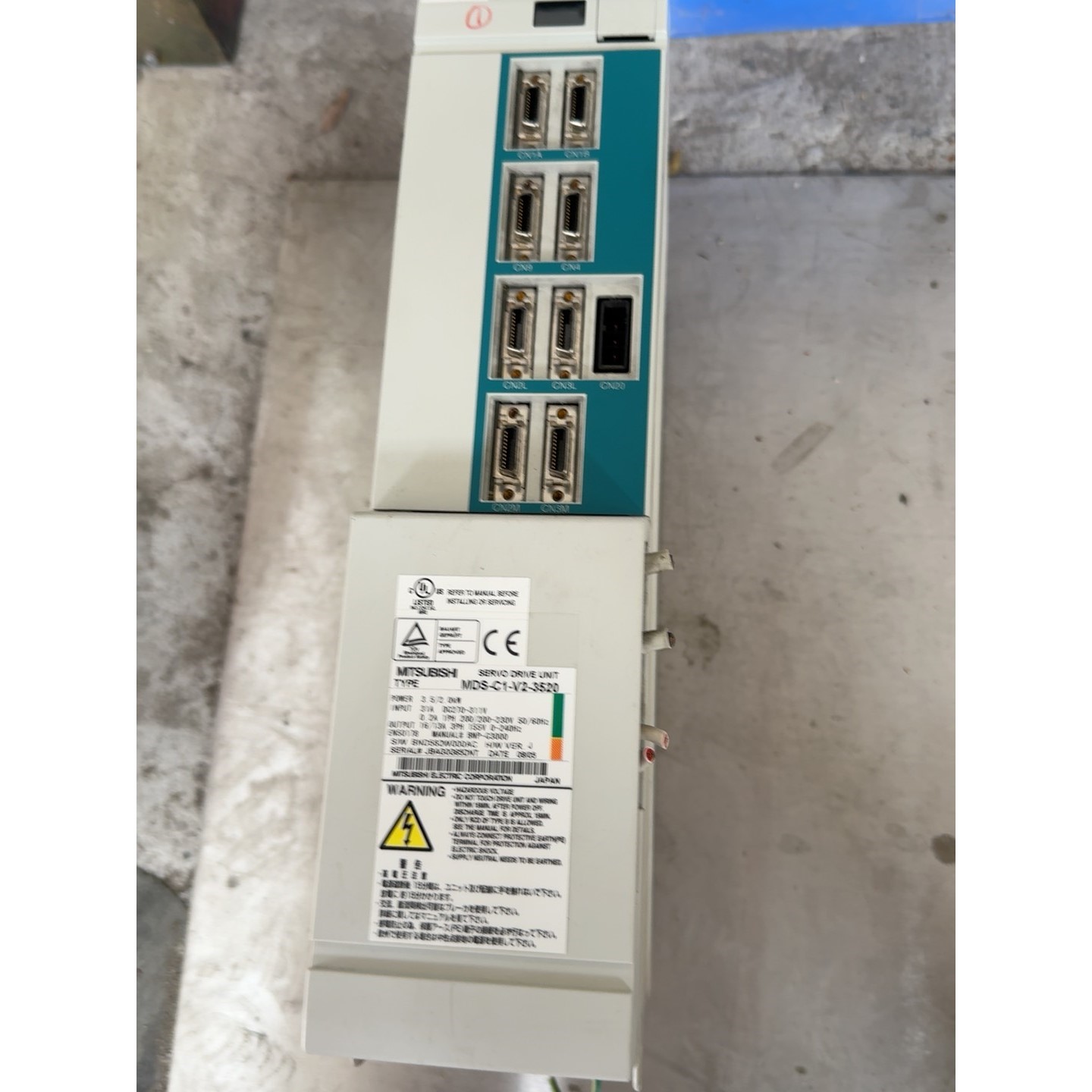 伺服驱动器MDS-C1-V2-3520,电机HC352S