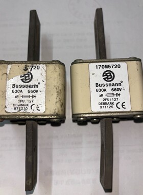 170M5720美国原装进口巴斯曼保险丝630A  660v