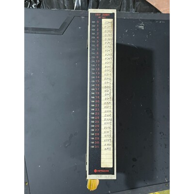 HITACHI日立PLC模块 YRY-20BH 实物拍摄,拆