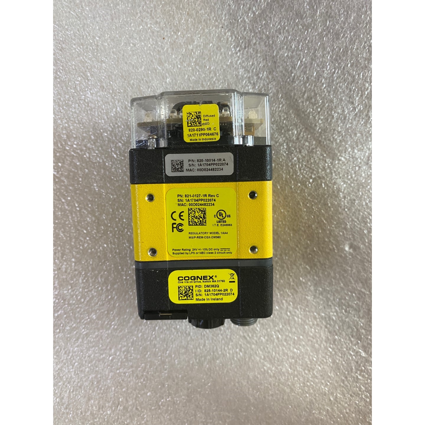 DM362Q COGNEX扫码器 成色如图 议价