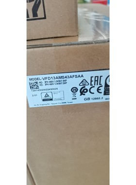 台达变频器 VFD5A5MS43AFSAA ∨FD13AMS