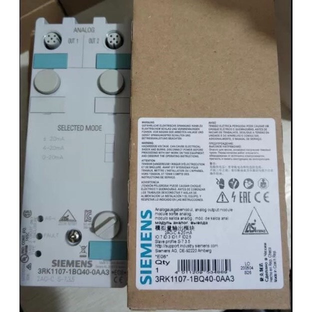 3RK1107-1BQ40-0AA3紧凑模块全新原装