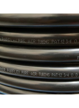 ,PAt12-BLK,黑色尼龙管,3/4 OD,