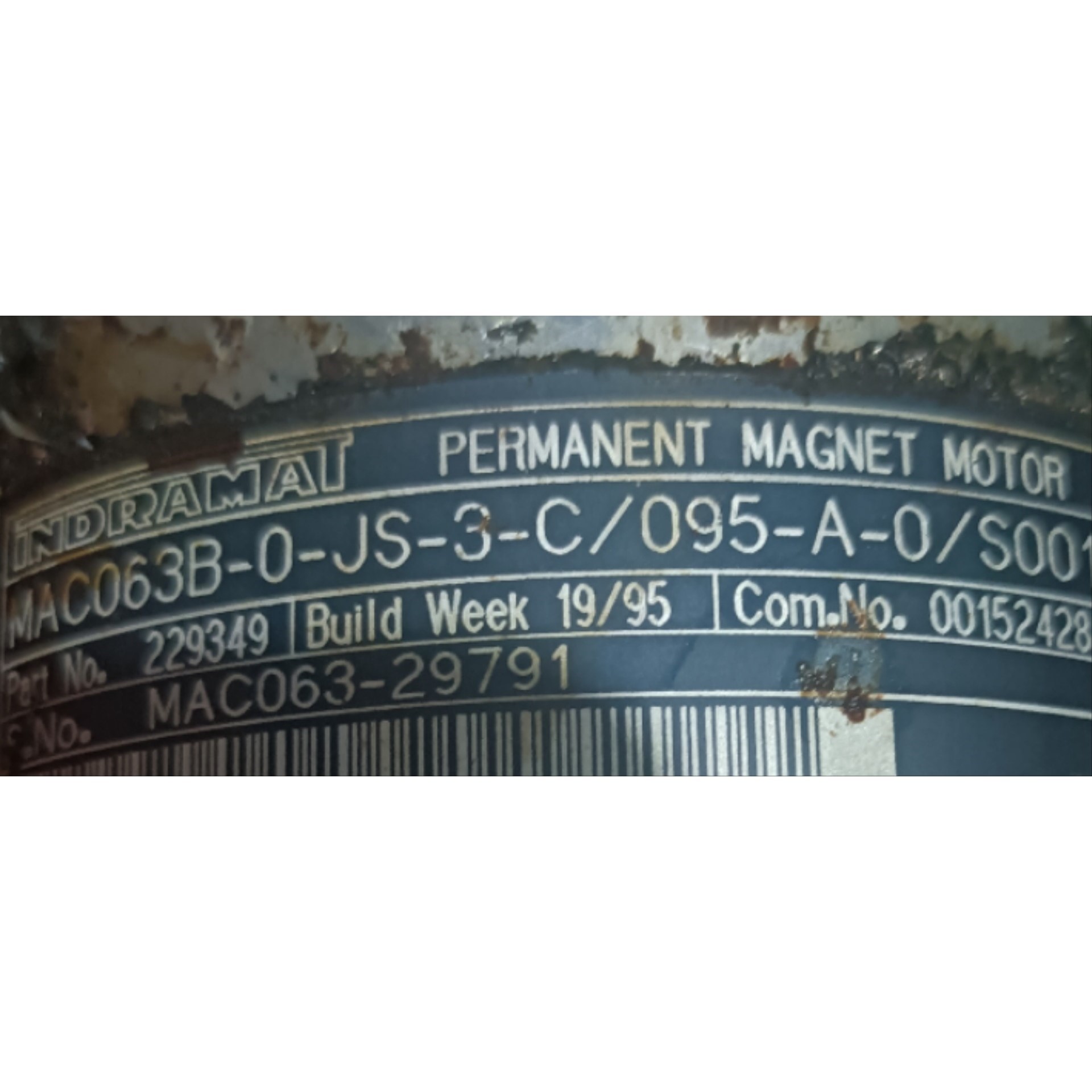 MACO63B-0-JS-3-C/095-A-0/S001伺