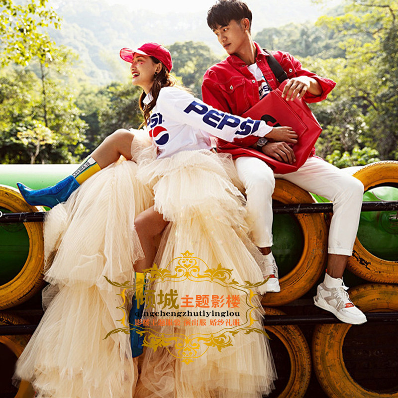 Studio theme clothing 2019 new pattern Travel Photography lovers photograph full dress fashion Street beat Ordinary clothes Hip hop Photo Wedding dressin the Women's clothing/Boutique , Wedding/Cheongsam/Formal dress , Wedding  category - from Buy2taobao.com to provide professional Taobao agent buy service