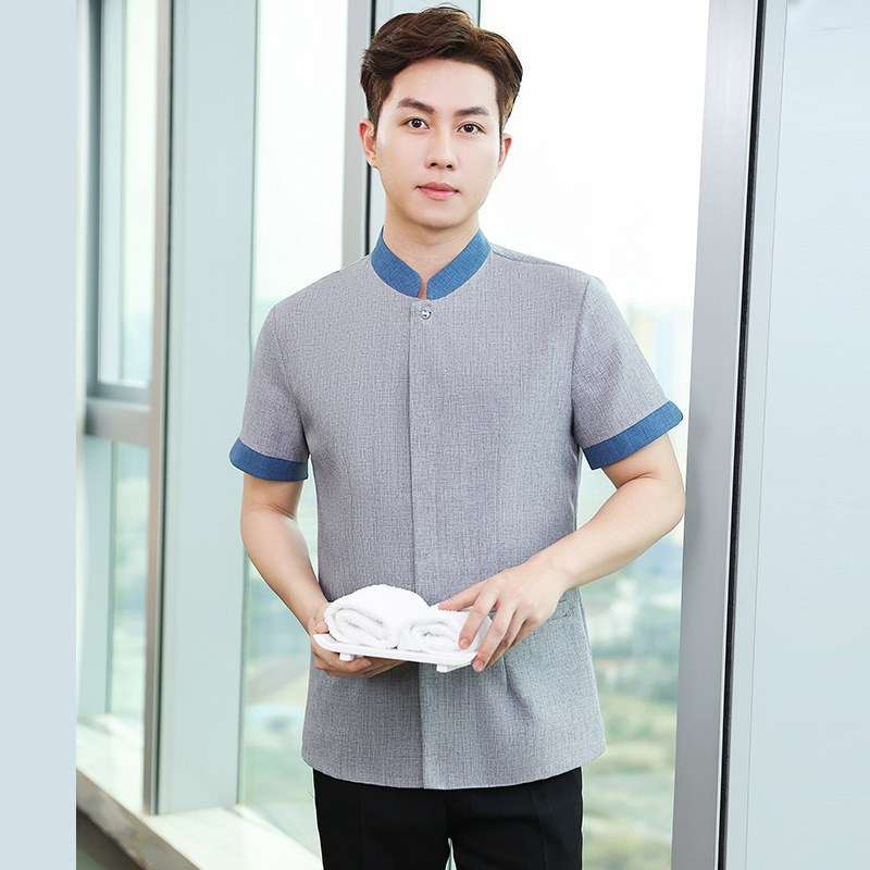 酒店客房保洁工作服物业环卫阿姨夏季短袖家政公司服务员宾馆