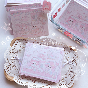 原创可爱猫咪横版 卡背卡纸 背卡文创打包材料小美礼物饰品发夹包装