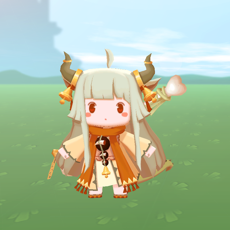 迷你世界龙空空特里克西余晖烨烨女孩绮梦灵狐华阳慕斯皮肤收藏卡