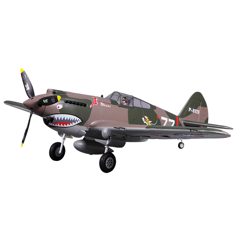 Flying Tigerers p40 Cuộc chiến tranh thế giới thứ hai để tắt máy hạ cánh cánh cửa tốc độ epo điện RC điều khiển từ xa bay - Mô hình máy bay / Xe & mô hình tàu / Người lính mô hình / Drone máy bay đồ chơi điều khiển từ xa