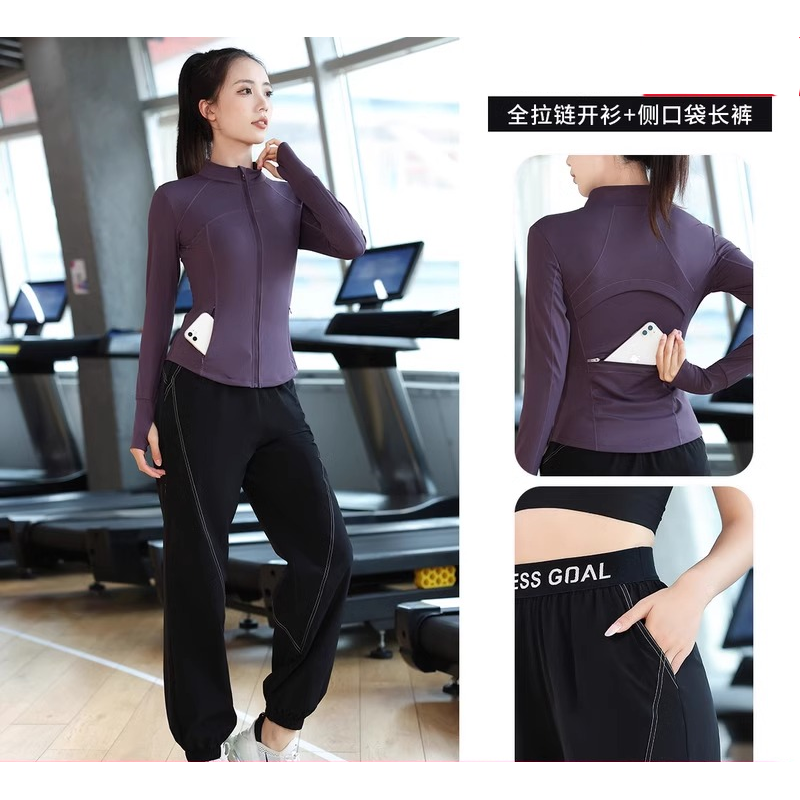 netx Lori健身衣服女套装2025新款专业跑步速干瑜伽服跳操运动服