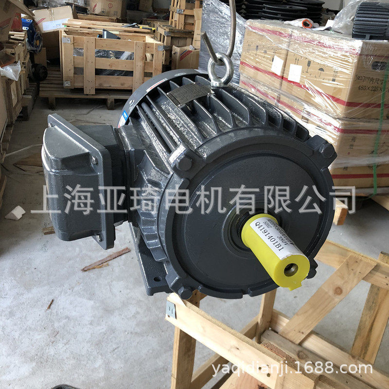 YCCL160M-8P 7.5KW B5 立式冷却塔电机户外防水无风叶风罩电机