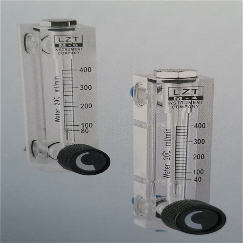 LZT-M-4面板式流量计接口4或6快插连接带调节阀