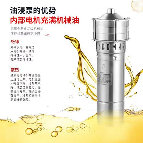 全不锈钢 QD/Q 小型多级潜水电泵 耐酸耐碱耐高温水泵 厂家直供