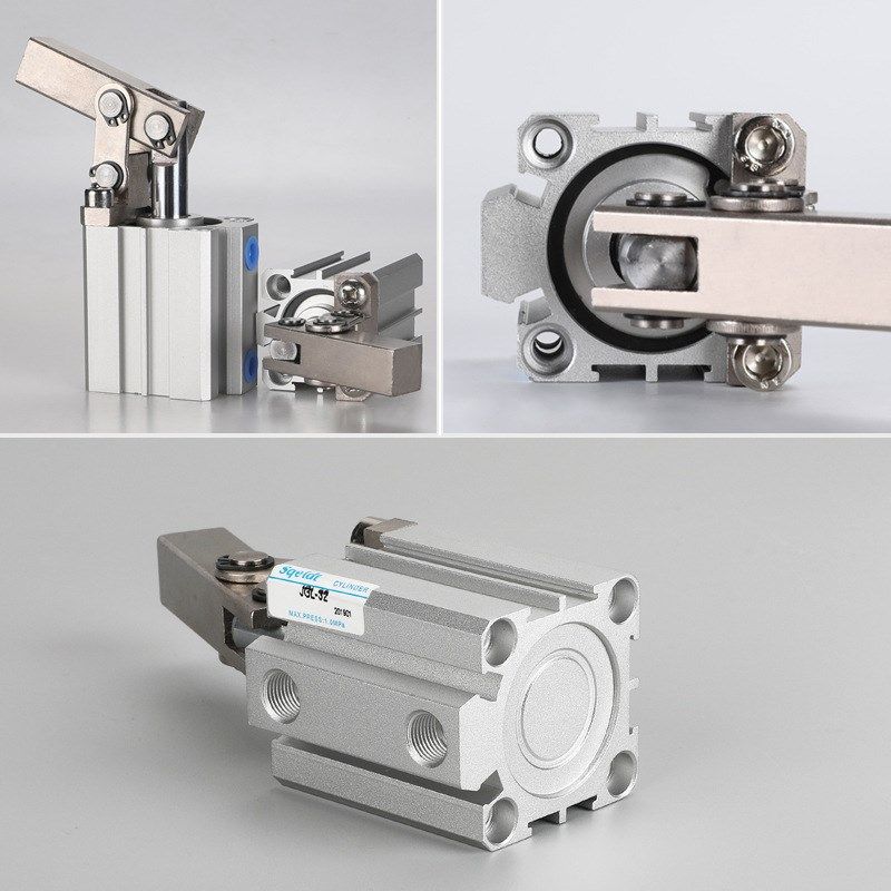 JGL加工中心压紧摇臂夹紧夹治具模具杠杆气缸ALC-25/32/40/50/63