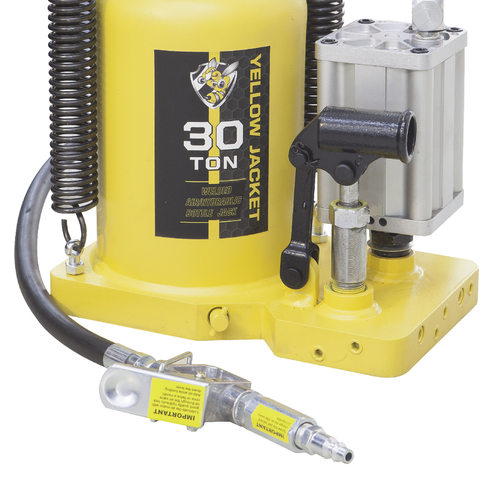 通润YELLOW JACKET12T-30吨气动立顶液压油压 汽修随车换胎工具