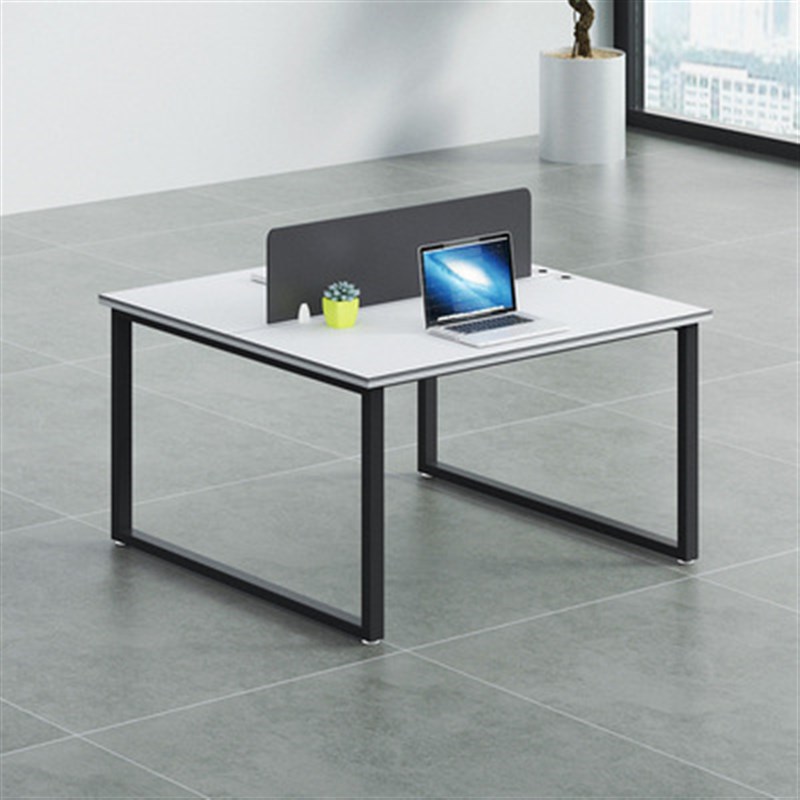 职员办公桌椅组合电脑桌简约现代桌屏风工位4人6人员工桌办公家