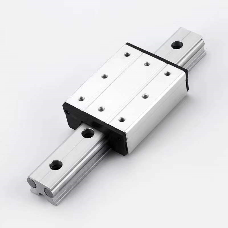 厂家供应品质双轴芯导轨LGD12 带锁紧滑块 滚轮式导轨内外置16 6