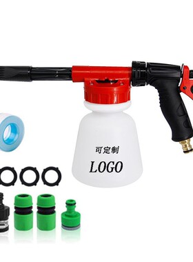 厂家直销 可调节泡沫可拆卸大容量1升低压泡沫壶洗车水枪台州PA壶