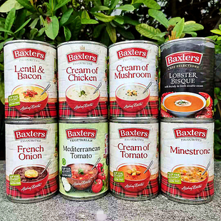 龙虾汤奶油忌廉蘑菇汤罐头Baxters CreamTomato Lobster Soup英国