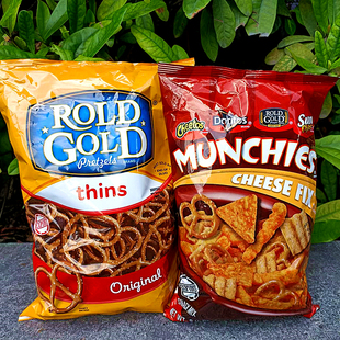 美国杂锦咸圈薯片玉米片GOLD GOLD MUNCHIES CHEESE PATATO CHIPS