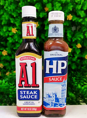 美国卡夫HP汁牛排调味酱腌泡汁A1Steak Sauce Great IN Marinades