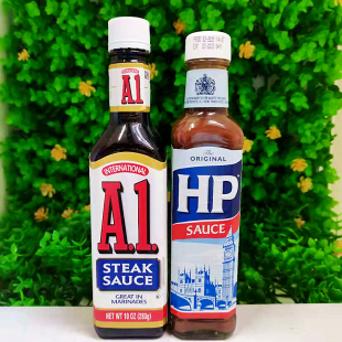 美国卡夫HP汁牛排调味酱腌泡汁A1Steak Sauce Great IN Marinades