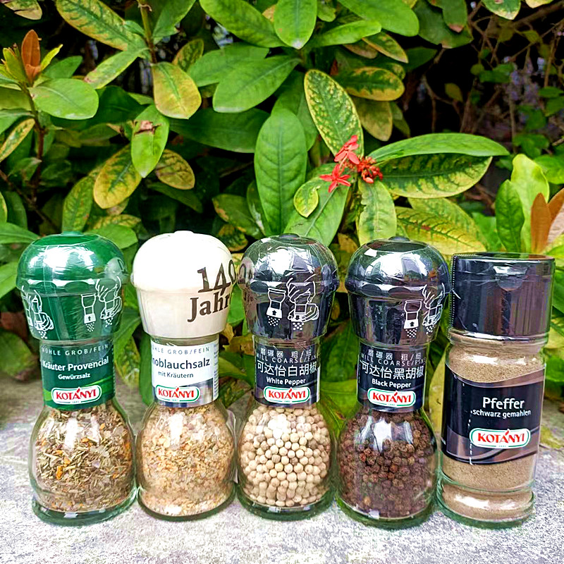 可达怡胡椒粒带研磨调味料