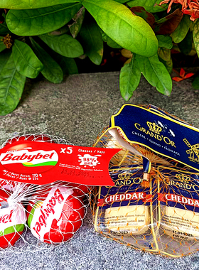 进口格兰特车打干酪小贝勒原味浓味奶酪高钙芝士Babybel Cheeses
