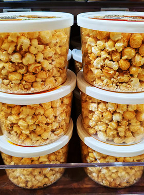 240g爆米花膨化食品玉米粒Caraml Popcorn焦糖糖浆爆谷加拿大进口