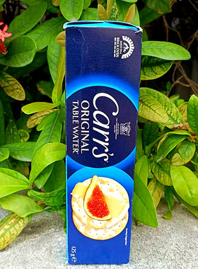 125g英国进口卡士原味水饼干Carrs ORIGINAL TABLE WATER Biscuit