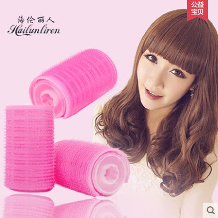 两个一套空气刘海卷发筒美发卷发棒双层自粘梨花卷发卷工具中号在类目 家庭/个人清洁工具, 个人洗护清洁用具, 卷发球中 - 来自Buy2taobao.com提供专业的淘宝代购服务