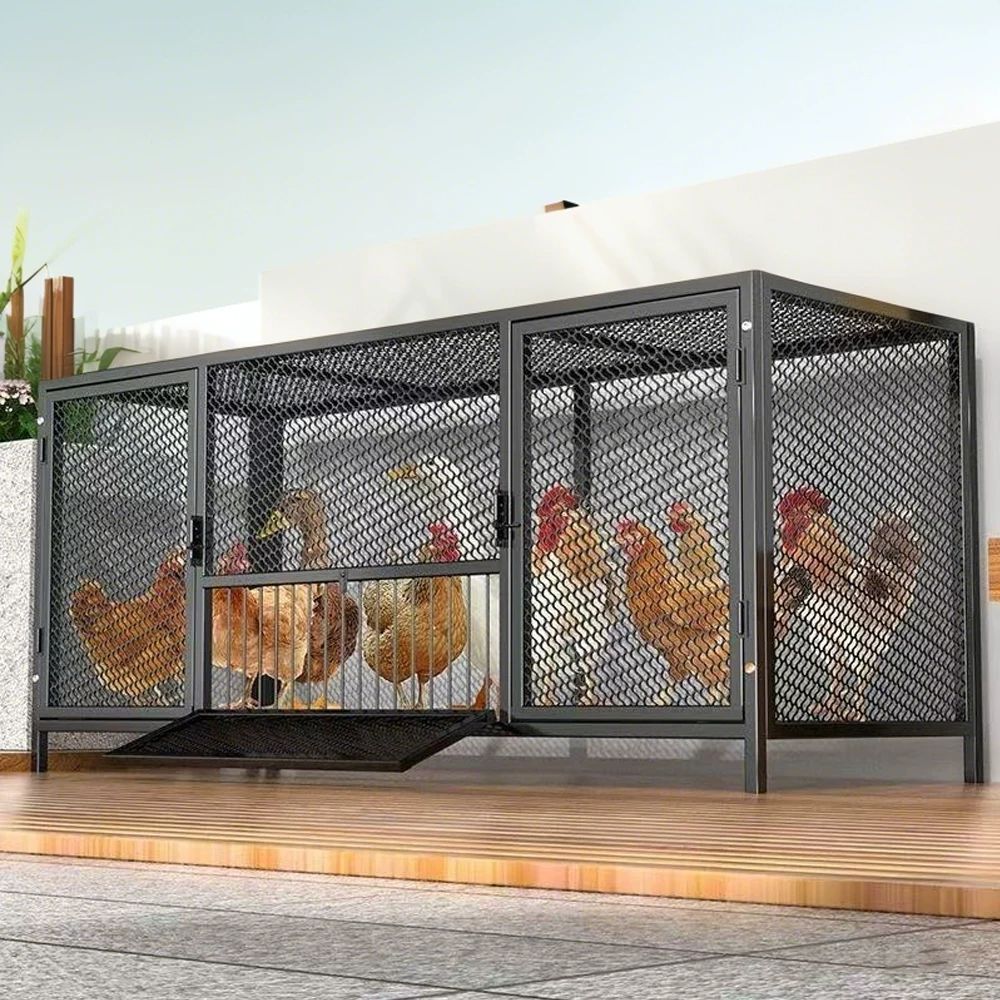 鸡笼子家用室外特养殖加厚加密防鼠笼网片鸡笼户外鸡舍笼大号防雨