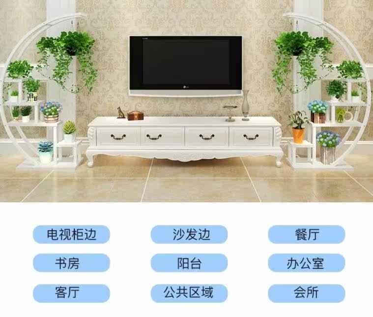 经济型客厅阳台客厅铁艺多层落地金属式花架客厅置物架子拱形门盆|ruв категории жилой мебели, рама тип, цветок/несколько - от Buy2taobao.com для оказания профессиональной услуги покупки агента Taobao