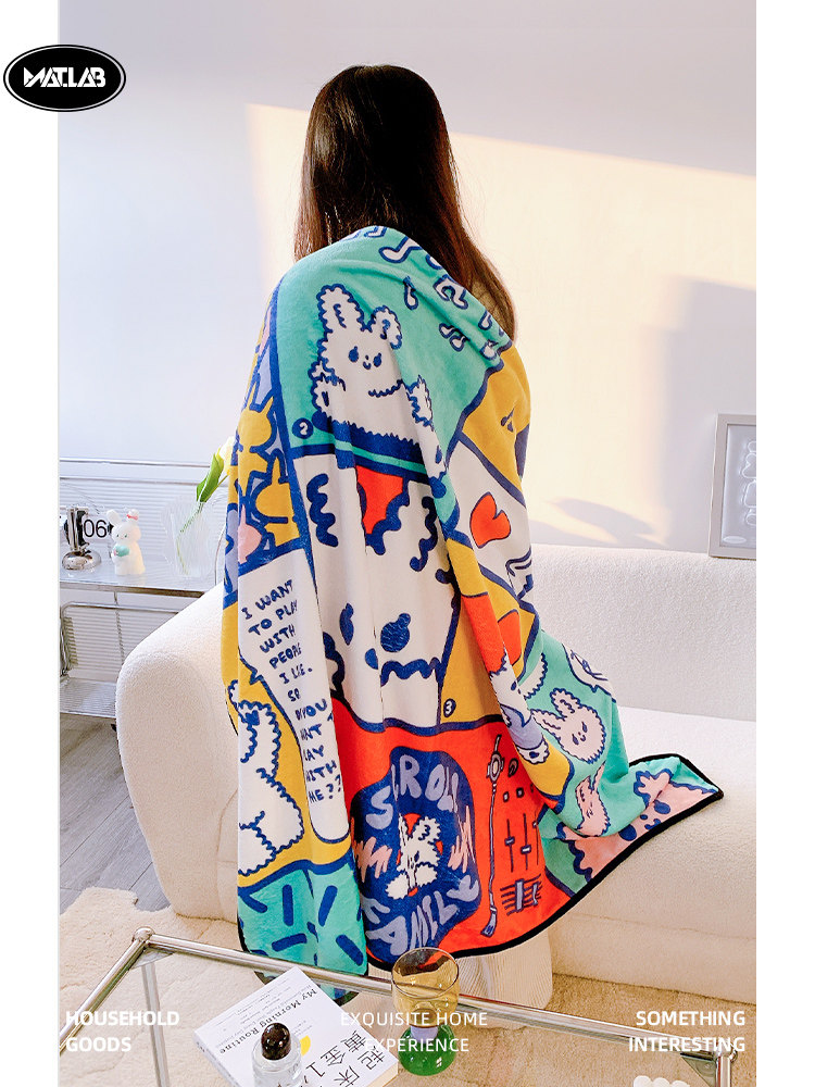 여름 소파 커버 담요 여름 에어컨 거실 얇은 담요 낮잠 수면 커버 다리 담요 안락 의자 용 작은 이불