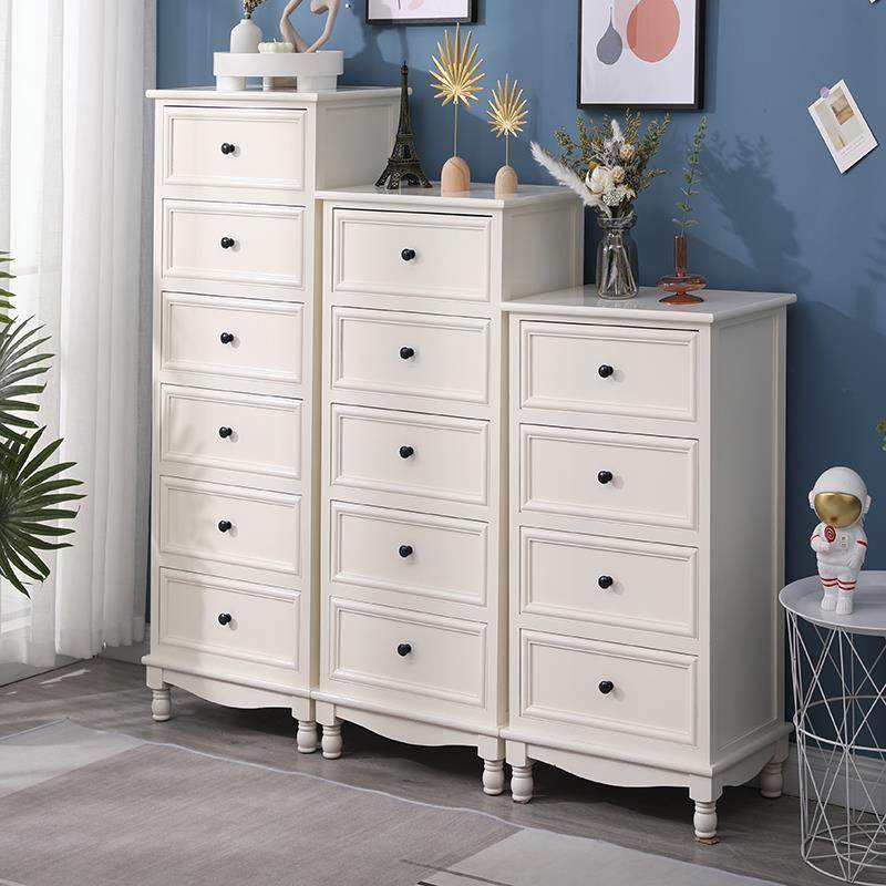 实木斗柜收纳储物柜五斗柜客厅靠墙卧室床尾柜床头柜边柜一体柜子