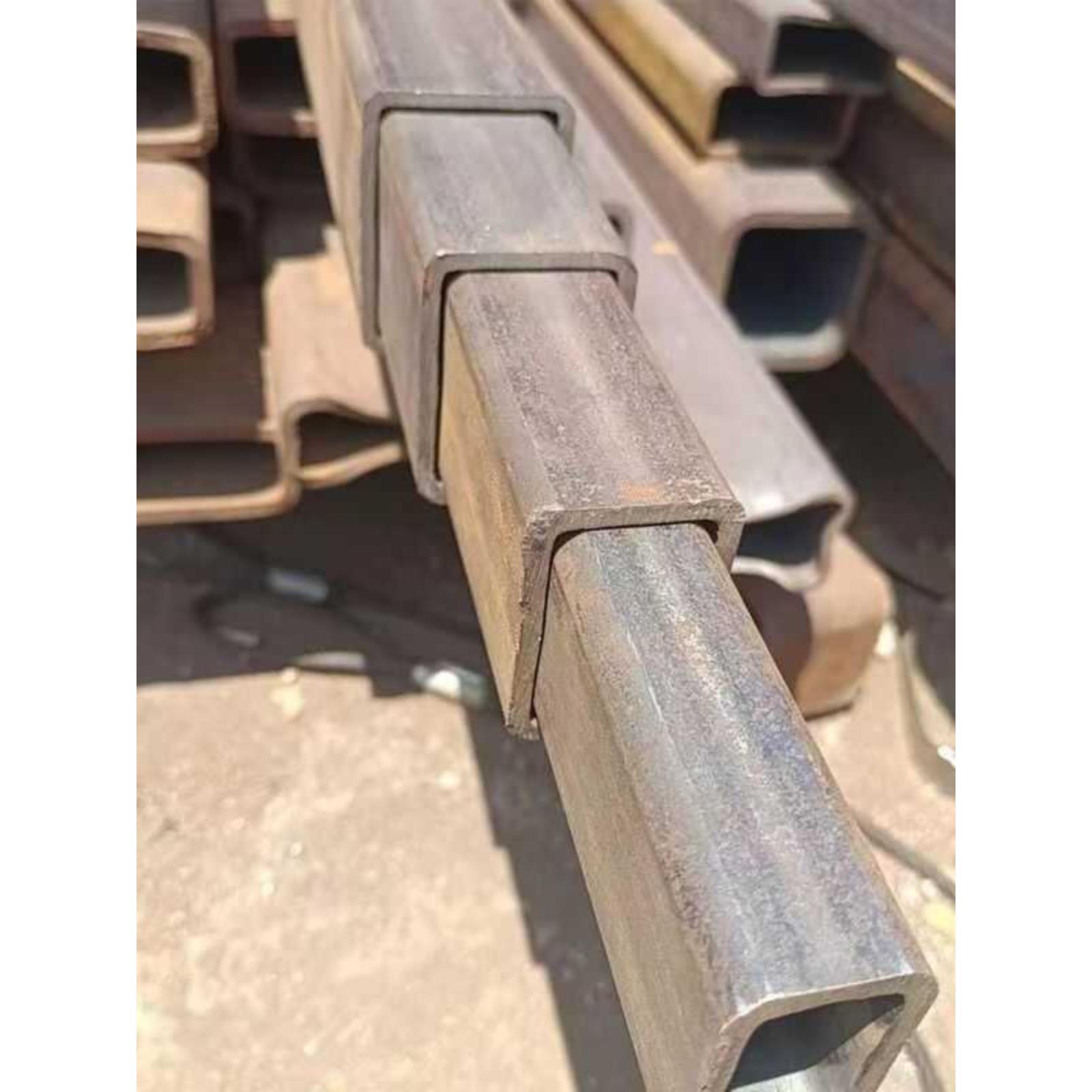 无缝矩形管方管切割碳钢伸缩吊臂套管专用加厚超厚方形钢管铁扁管