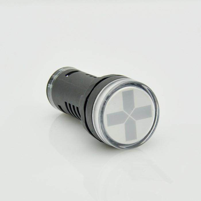 AD16十字架双色塑料圆形LED信号灯指示灯带隔离符号警示灯22mm,床上用品,被套定制,淘宝优惠券,粉丝福利购,淘宝优惠卷