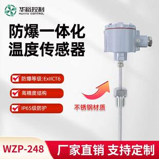 WZP-248防爆温度传感器不锈钢探杆厂家直发正品耐用安全稳定