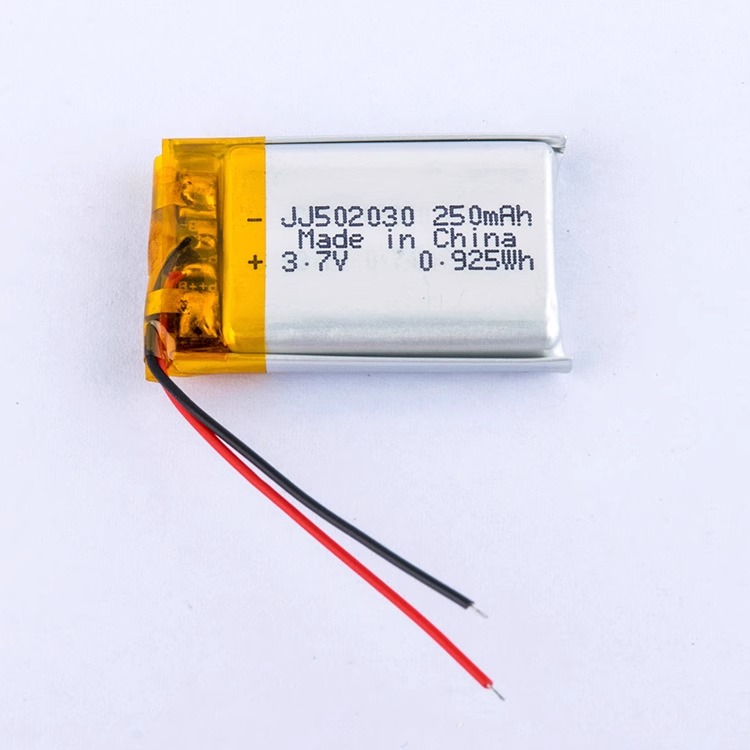 可充电聚合物锂电池502030 250蓝牙耳机洁面按摩仪3.7V锂离子电池