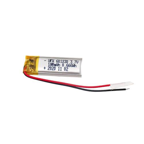 3.7V聚合物锂电池 601230-180mah 蓝牙系列移动数码充电电池