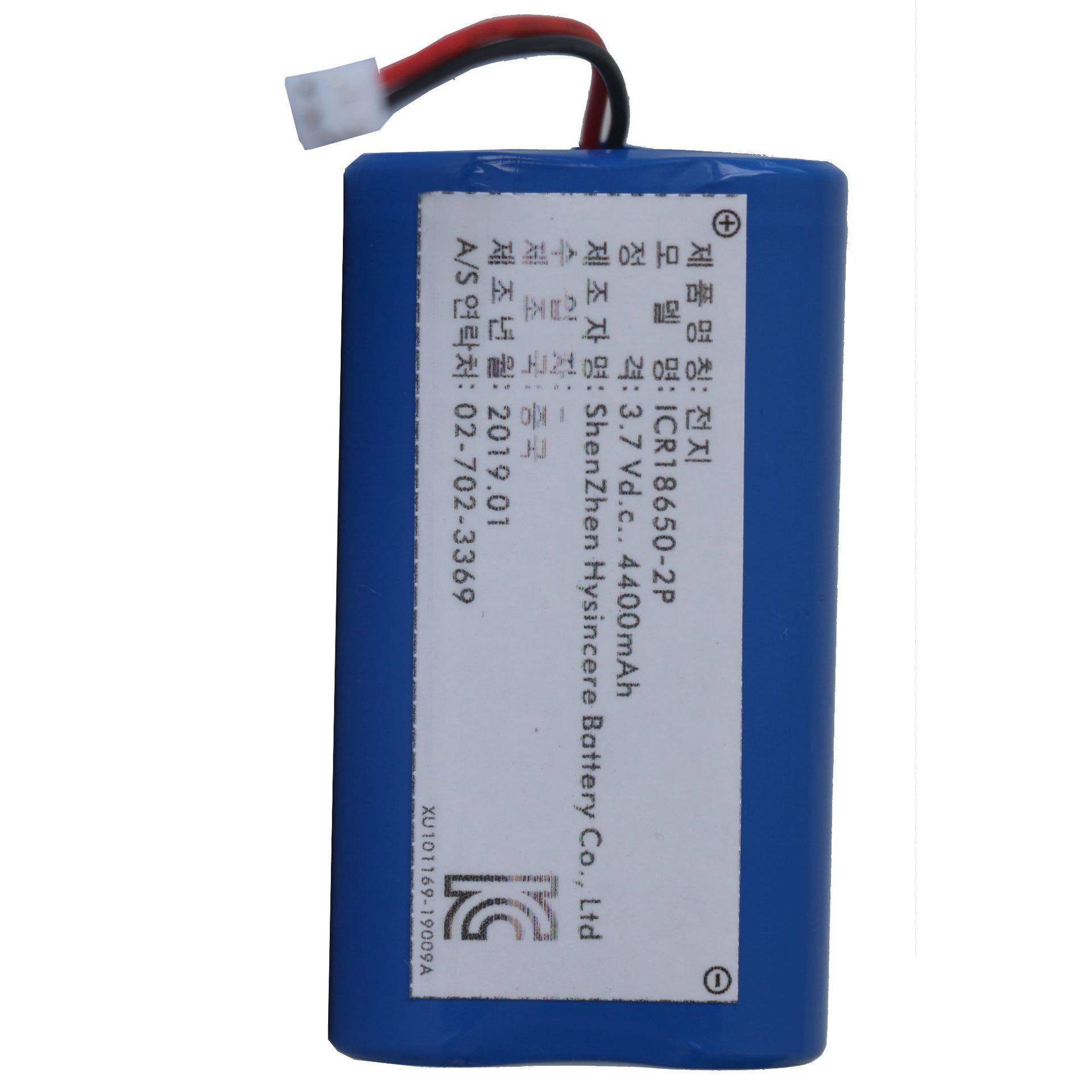 韩国 kc认证 18650 锂电池 3.7v 3600mah 筋膜枪榨汁机太阳能储能