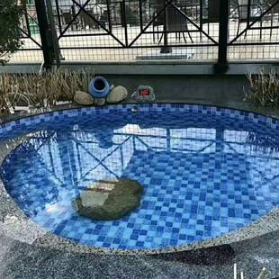 泳池马赛克粘贴剂水池鱼池泡水池专用玻玛胶增强防水耐高温瓷砖胶