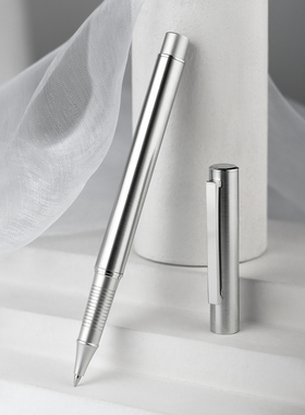 弘典签字笔商务高档宝珠笔男女士办公开单用笔金属笔官方正品中性笔企业定制广告笔签名笔免费刻字516D旗舰店