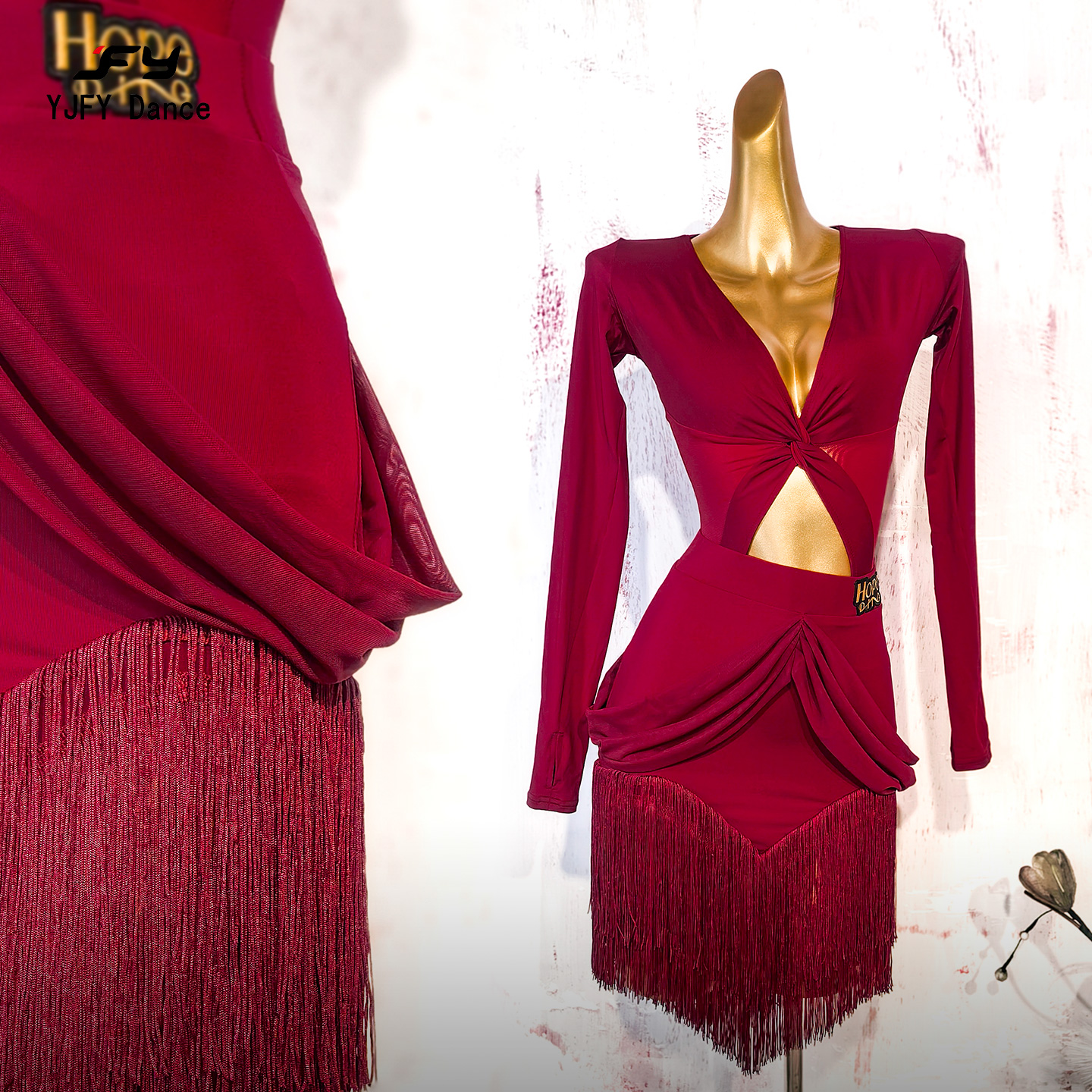 梵羽HopeDing联合出品拉丁练功服