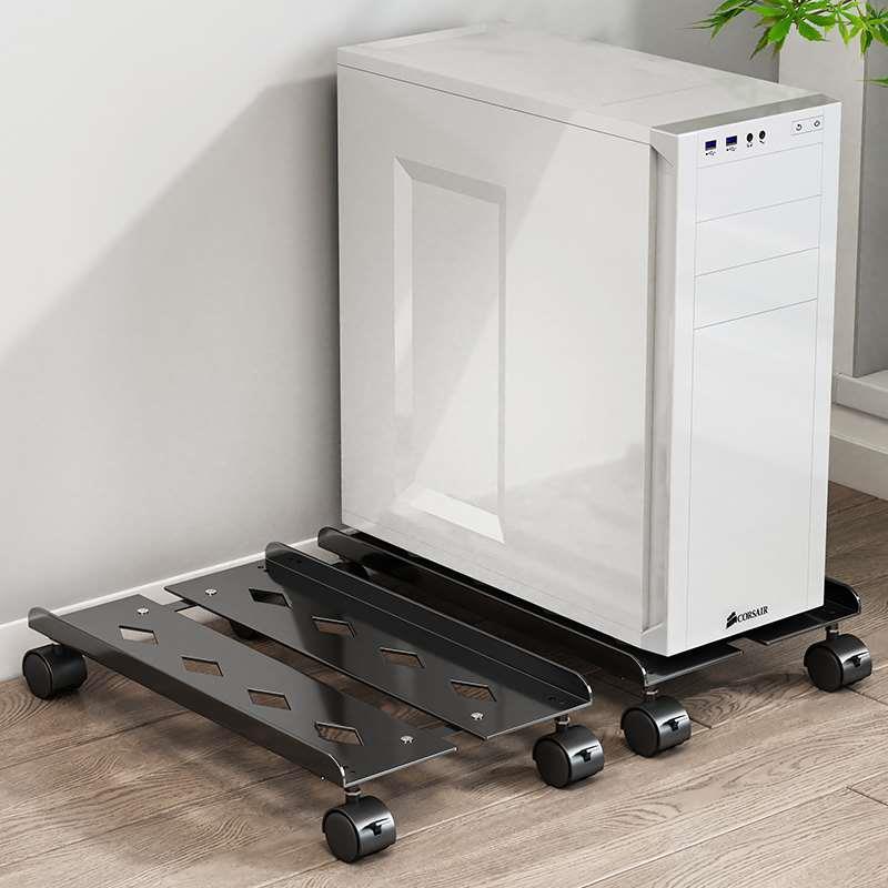 电脑主机托架底座机箱垫悬空支架大号可调节伸缩台式可移动置物架