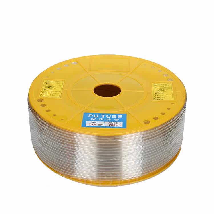 。8*5进口料空压机气管气动软管PU4*2.5/6*4/10*6.5/12*8管外径8M