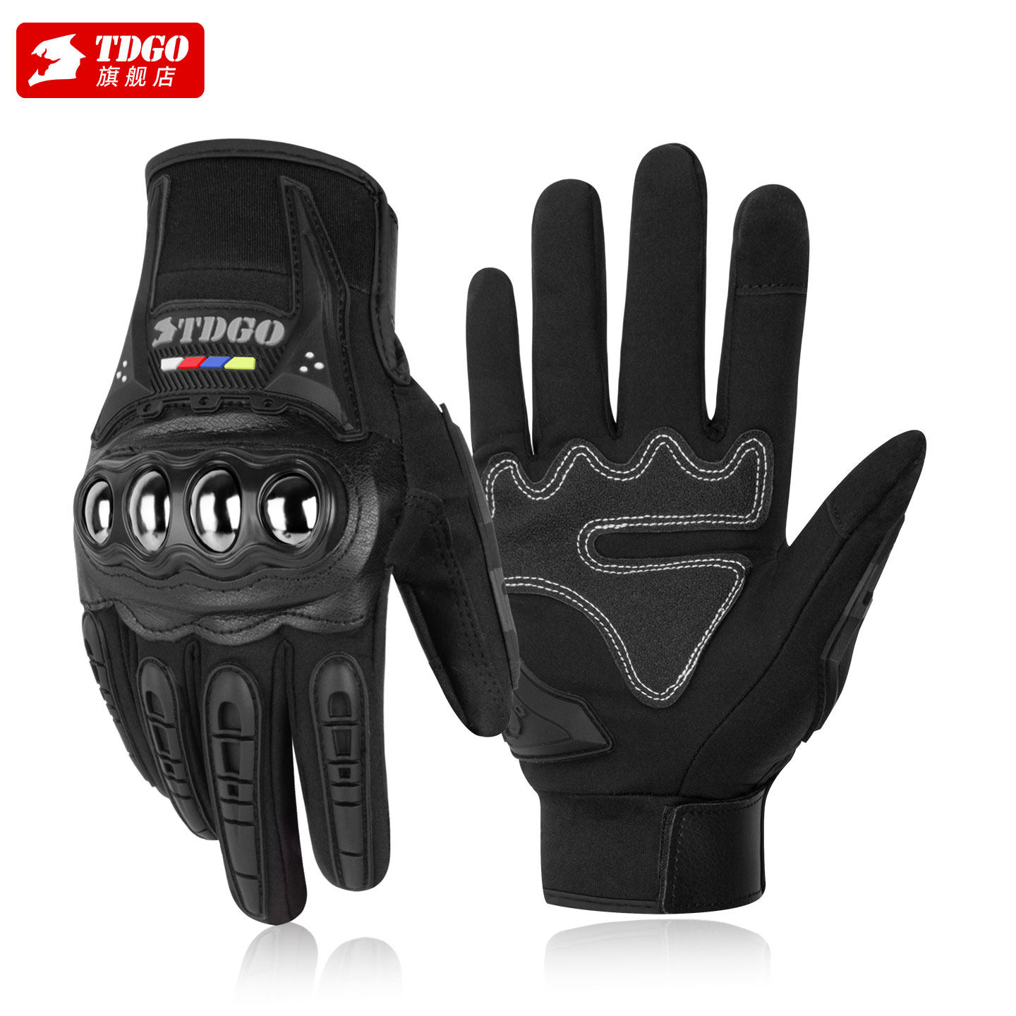 冬季摩托车骑行手套防寒保暖防水防风机车防摔暴雨级四季通用男女